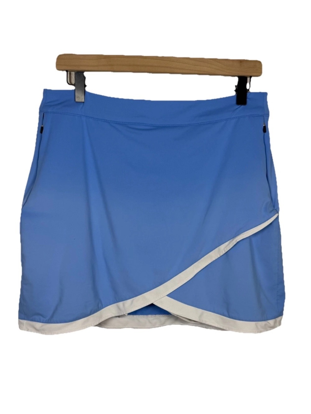 Peter Millar Women Golf Skort Blue Active Skirt Shorts Sz Large Tennis Stretch